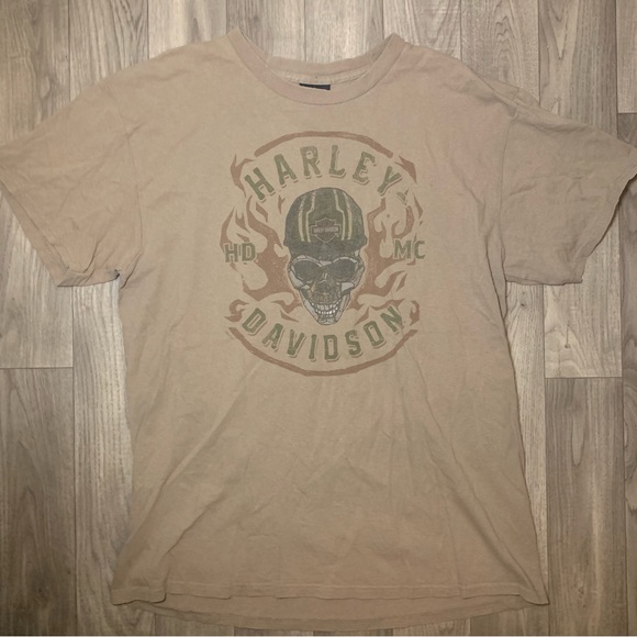 Harley-Davidson Shirt Men’s Size Large Tifton Georgia Biker Vintage - Picture 1 of 4